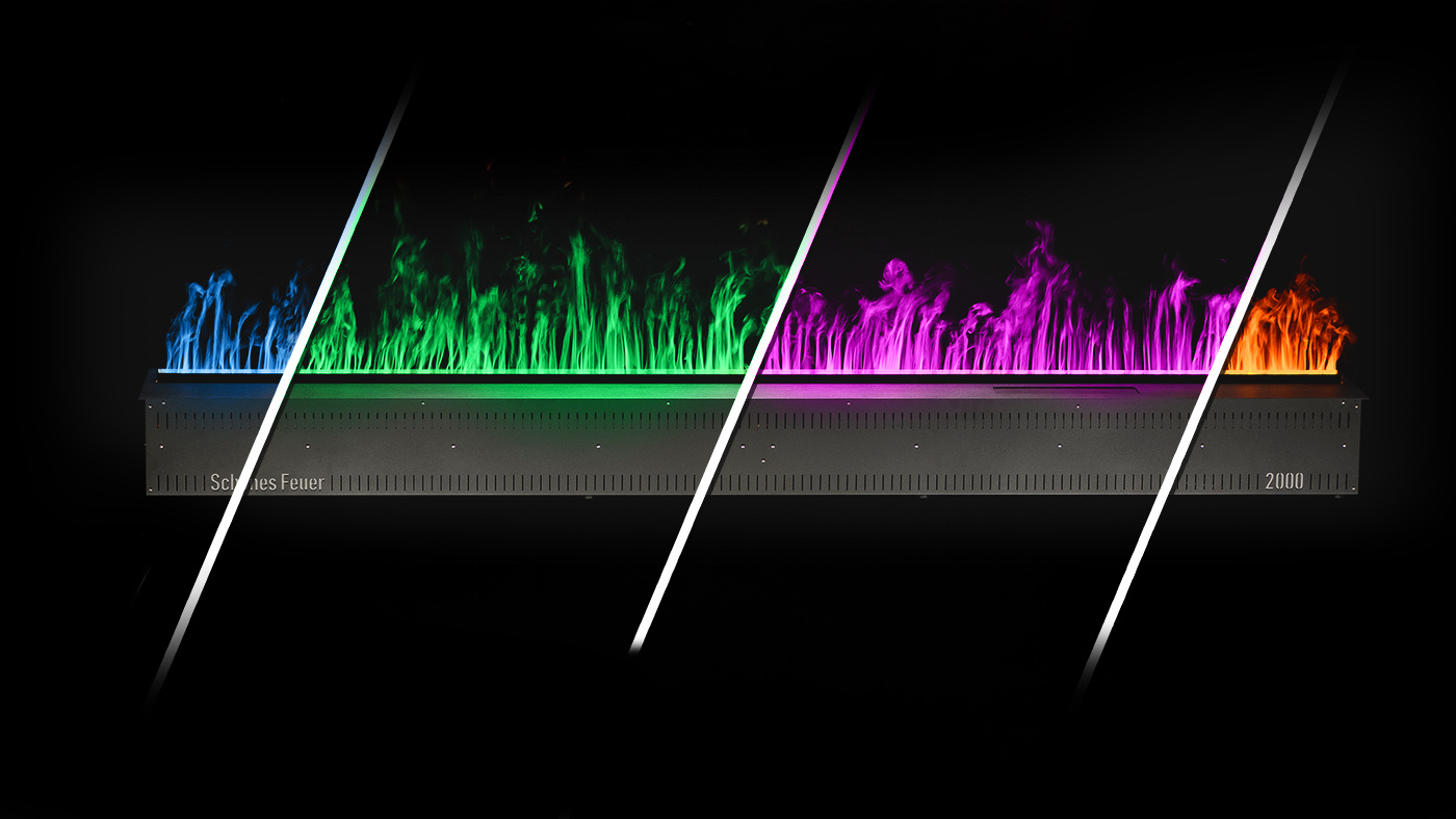 Камины RGB-версия