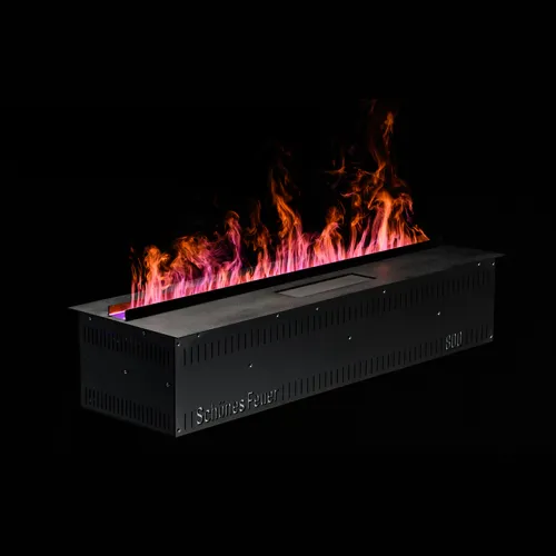 Встраиваемый электрический 3D-камин FireLine 800 Blue Pro (с эффектом cинего пламени)